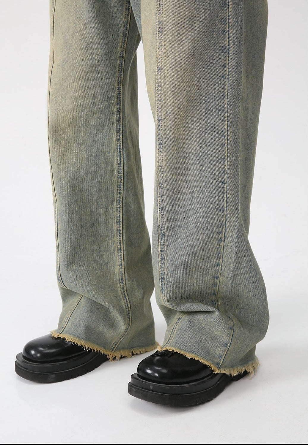 Men's Vintage High Waist Jeans