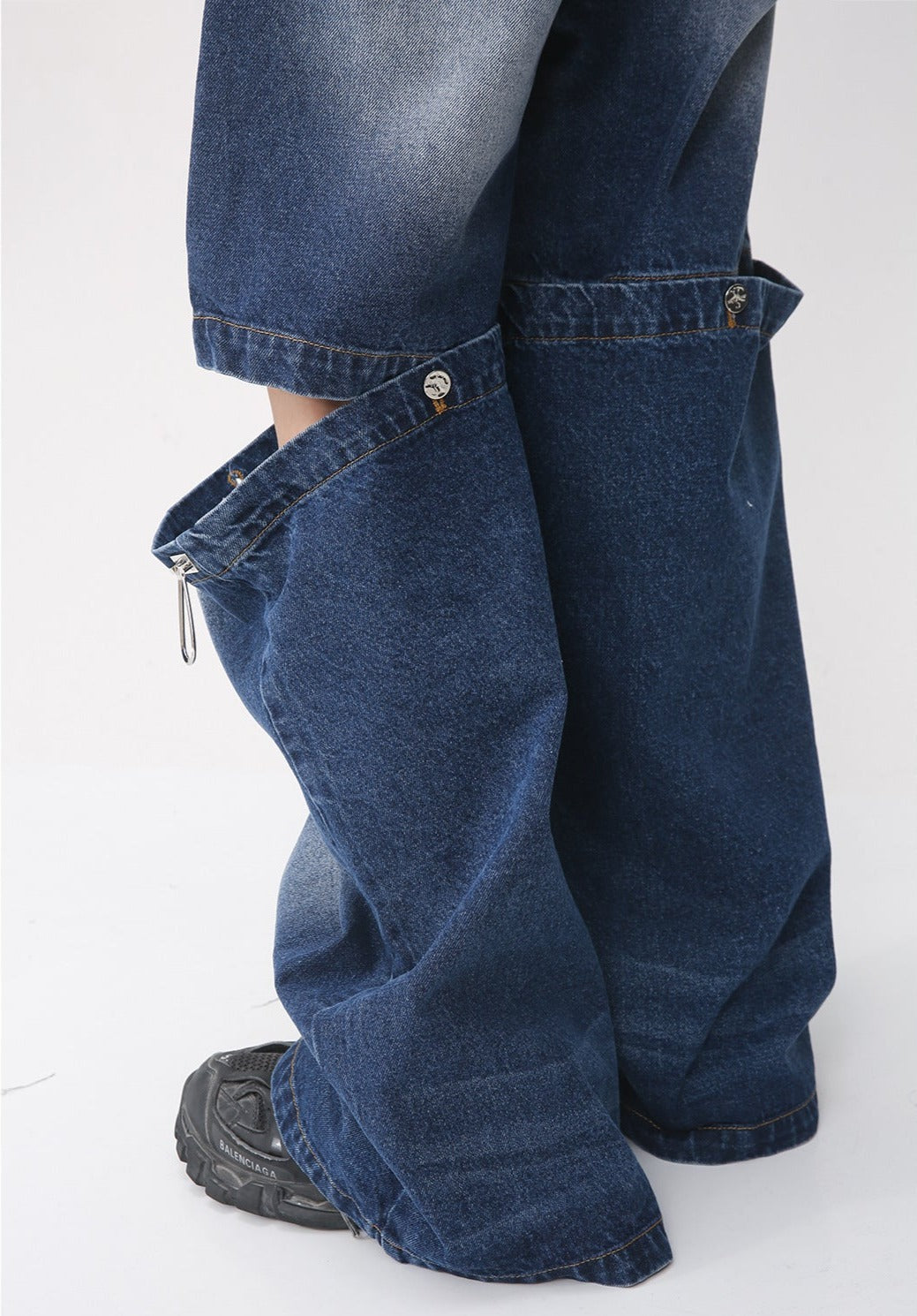 Detachable Denim Pants