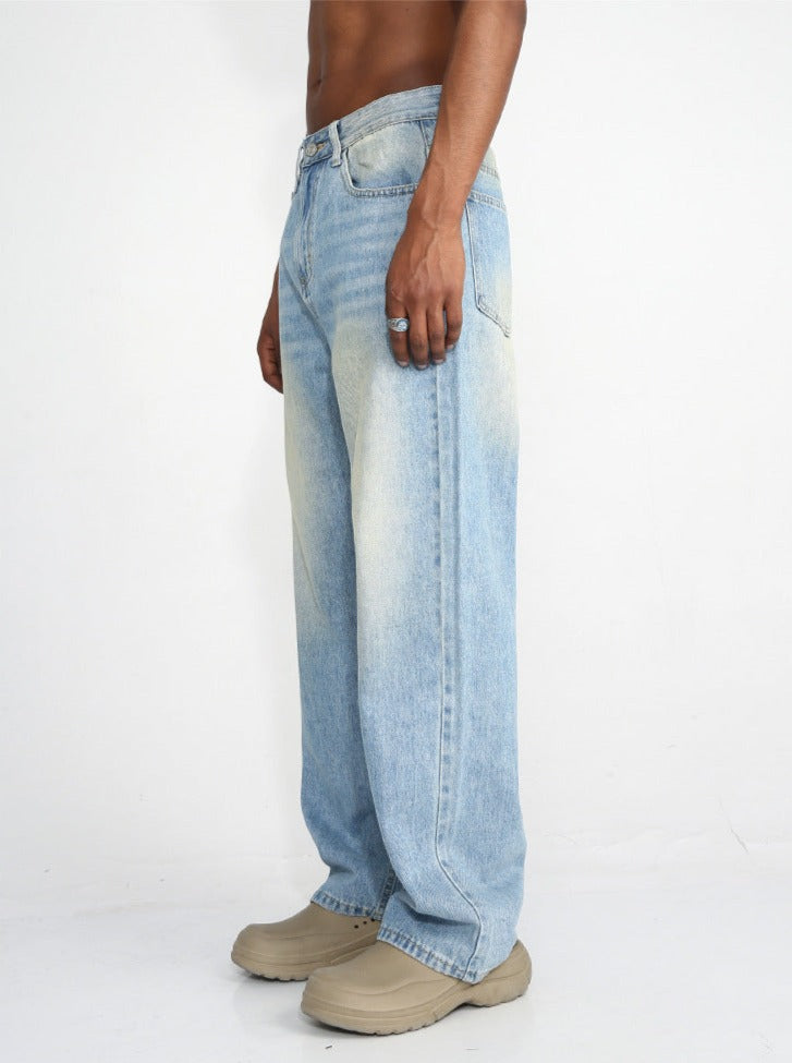 Straight Denim.