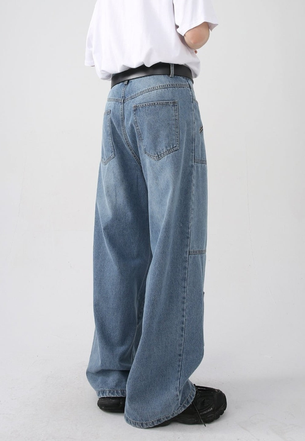 Denim Legckets Pants