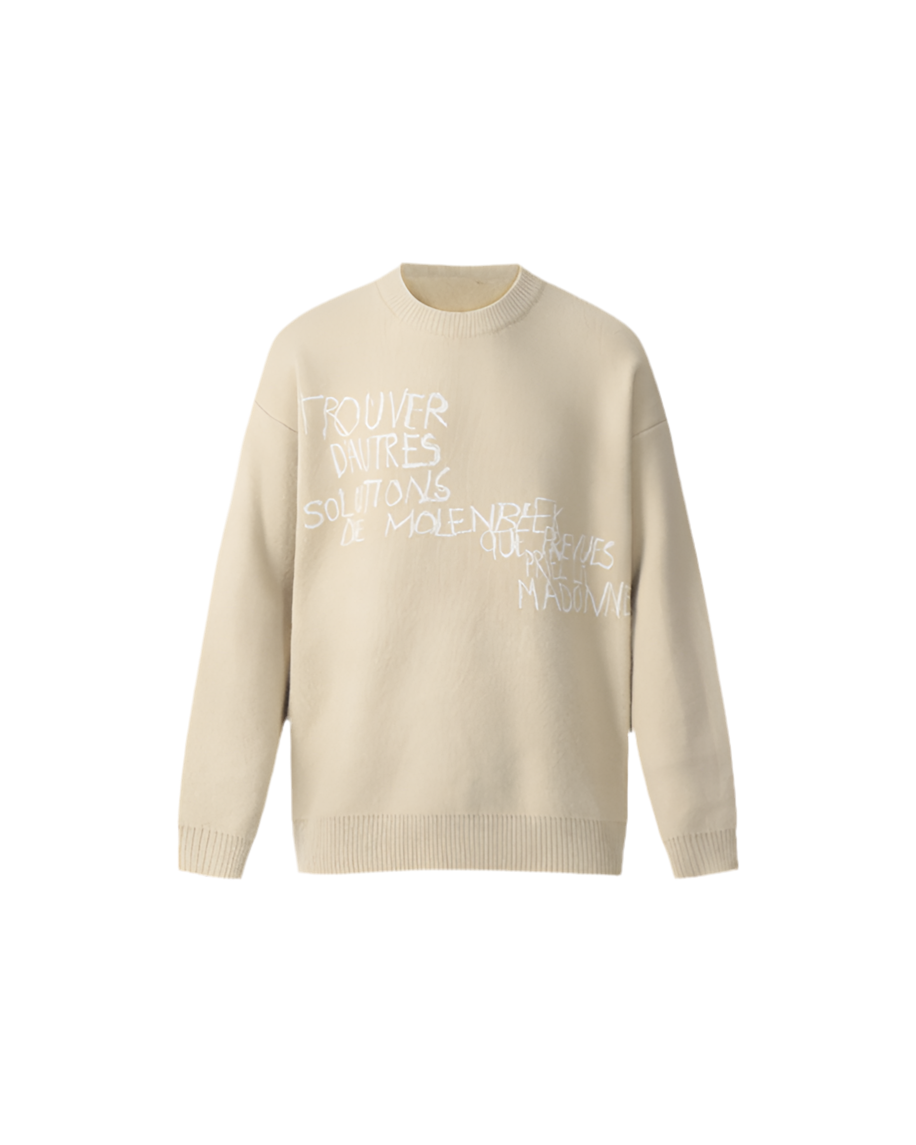 NB Letter Script Sweater