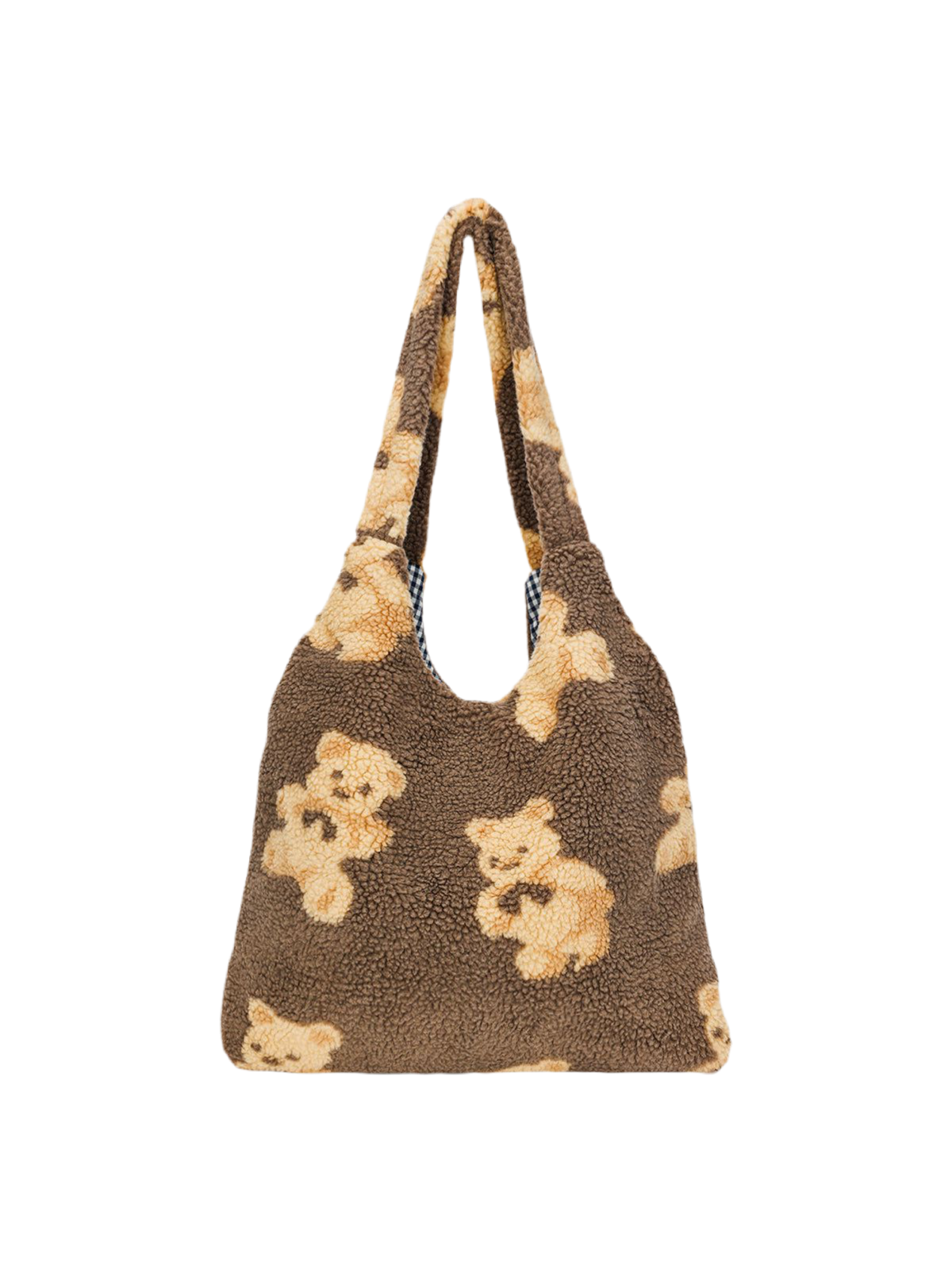 NB Bear Pattern Sherpa Bag