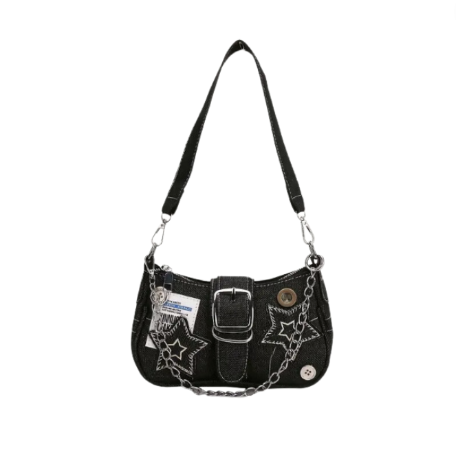 NB Denim Star Handbag