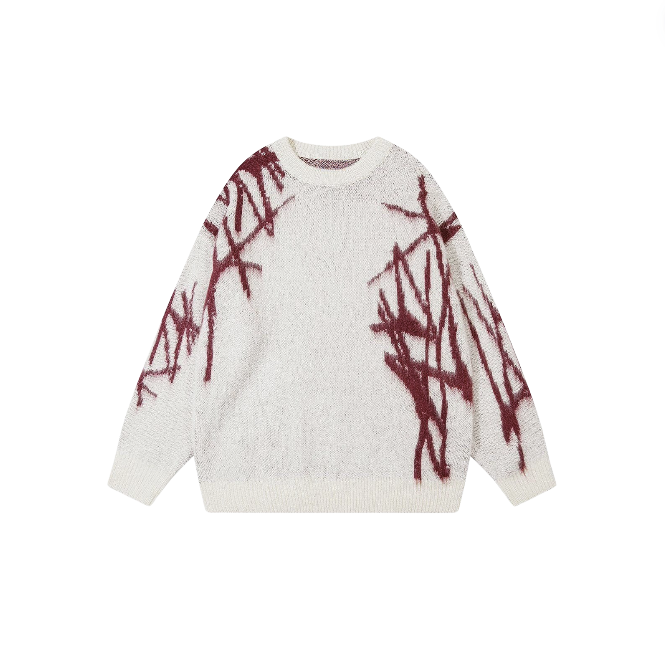 NB Irregular Graffiti Sweater