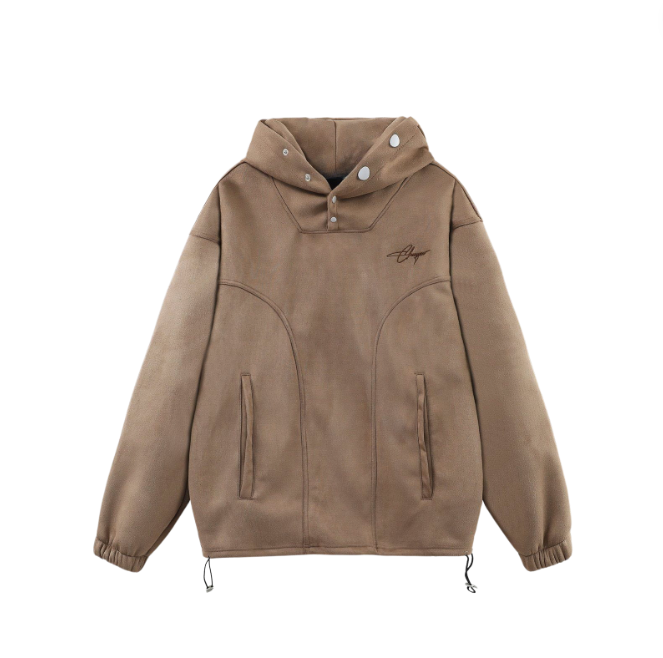 NB Solid Suede Hoodie