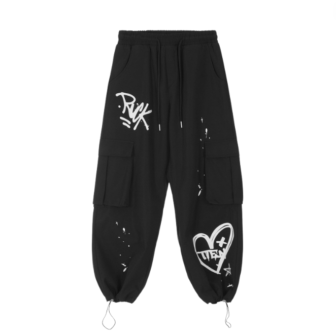 NB Casual Printed Straight Pants