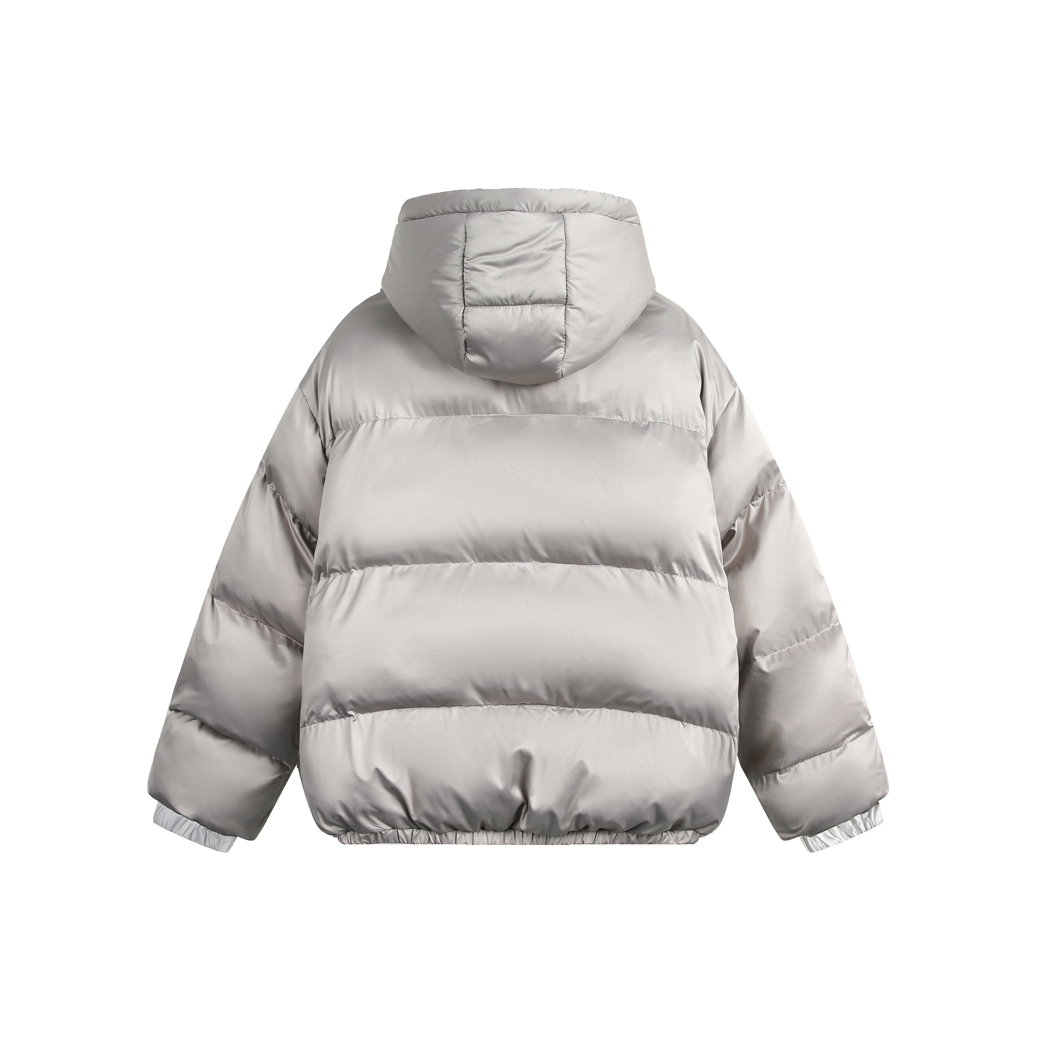 NB Loose Solid Color Padded Jacket