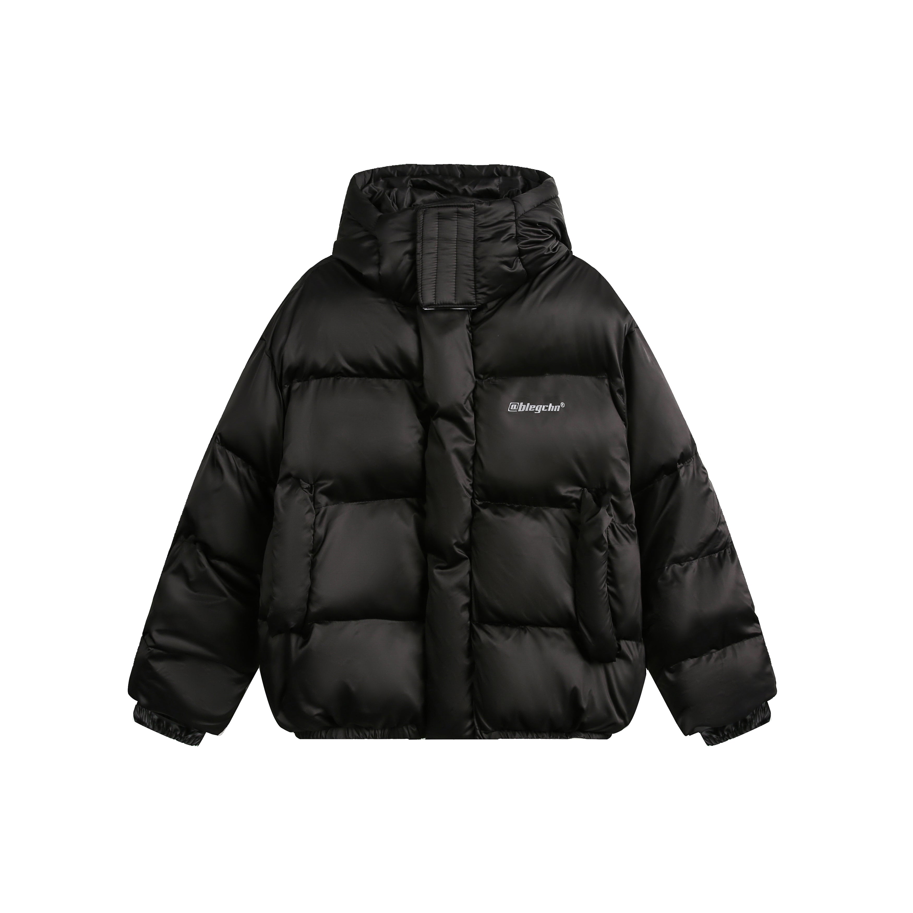 NB Loose Solid Color Padded Jacket