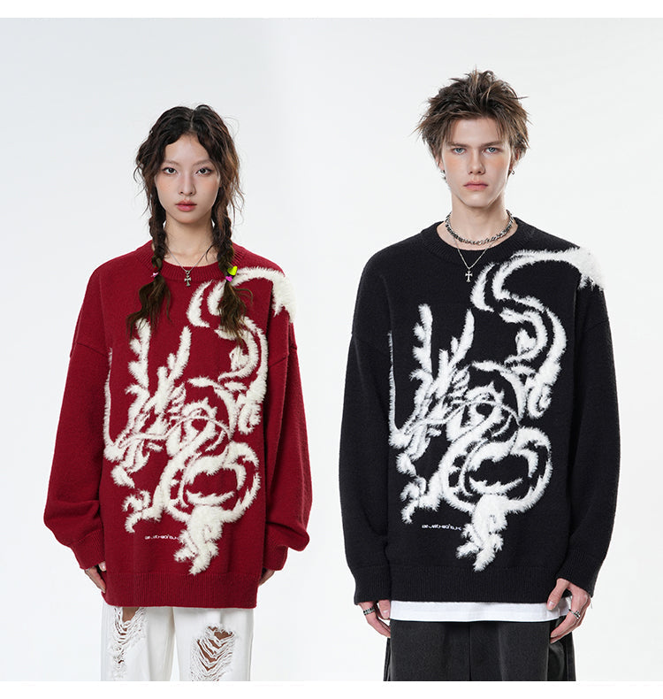 NB Dragon Gazing Knit Sweater