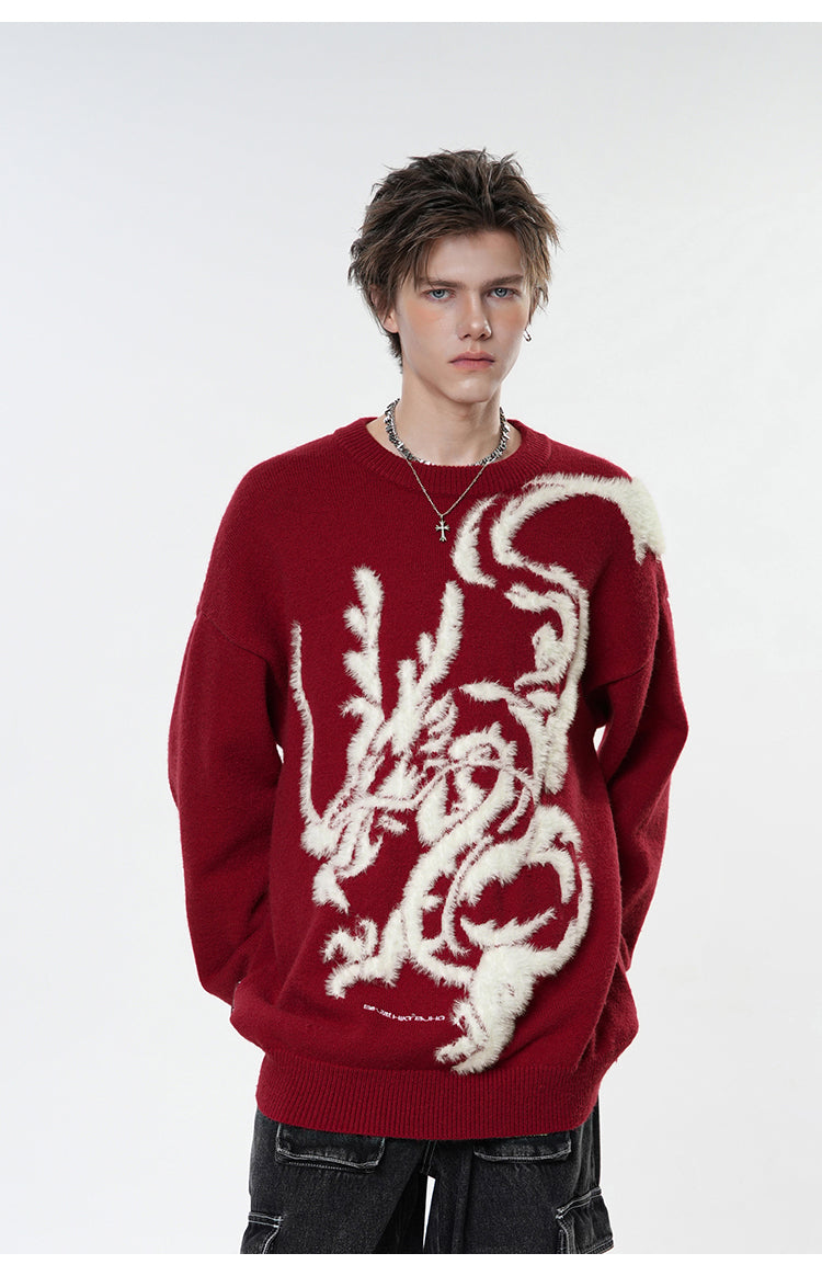 NB Dragon Gazing Knit Sweater