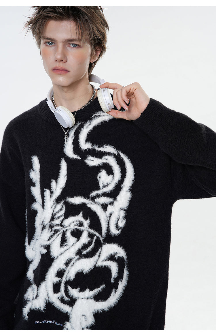 NB Dragon Gazing Knit Sweater