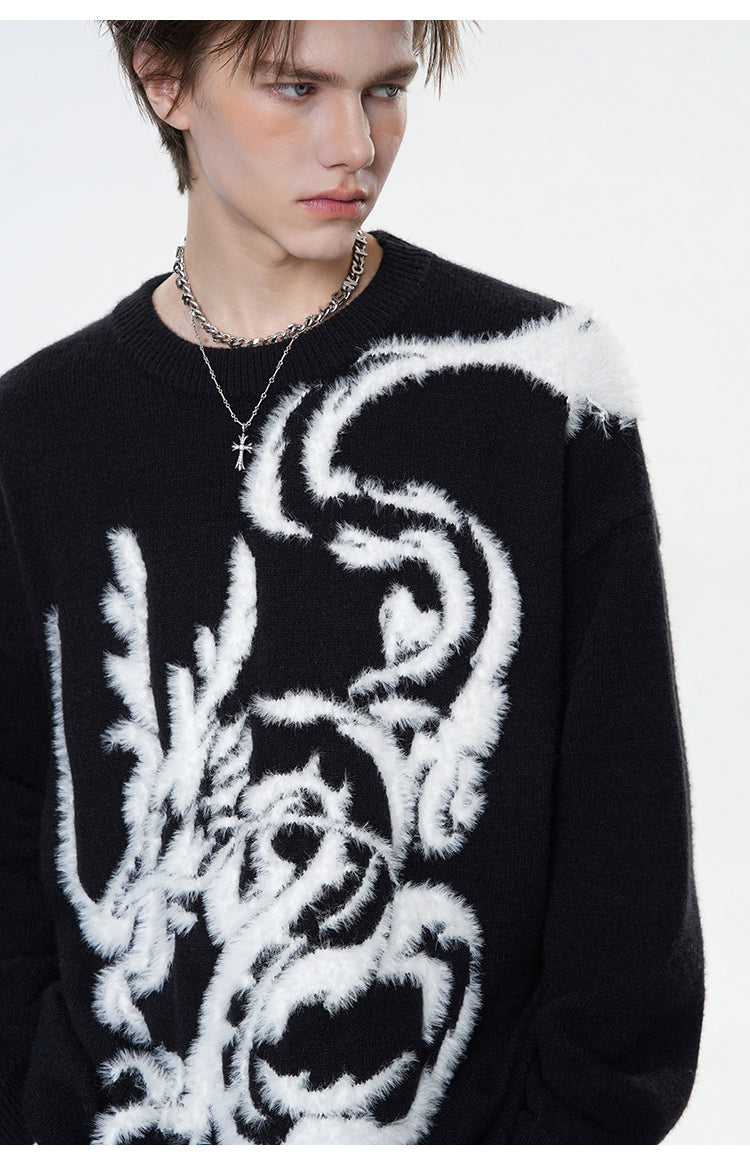 NB Dragon Gazing Knit Sweater