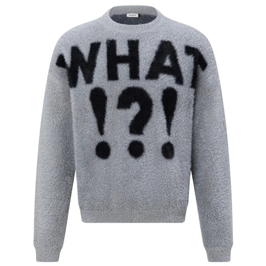 NB WHAT!?! Knitted Sweater