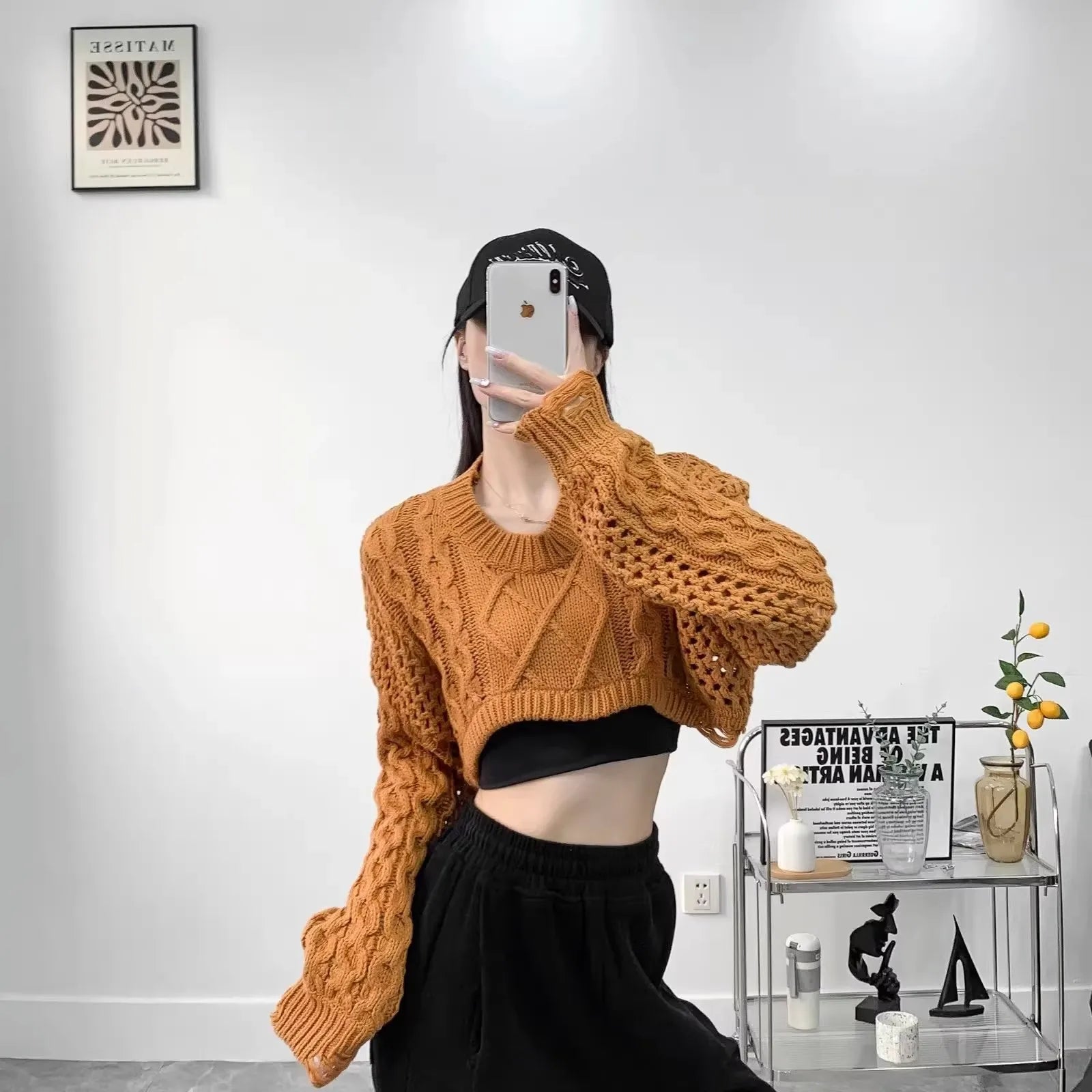 NB Cropped Loose Sweater