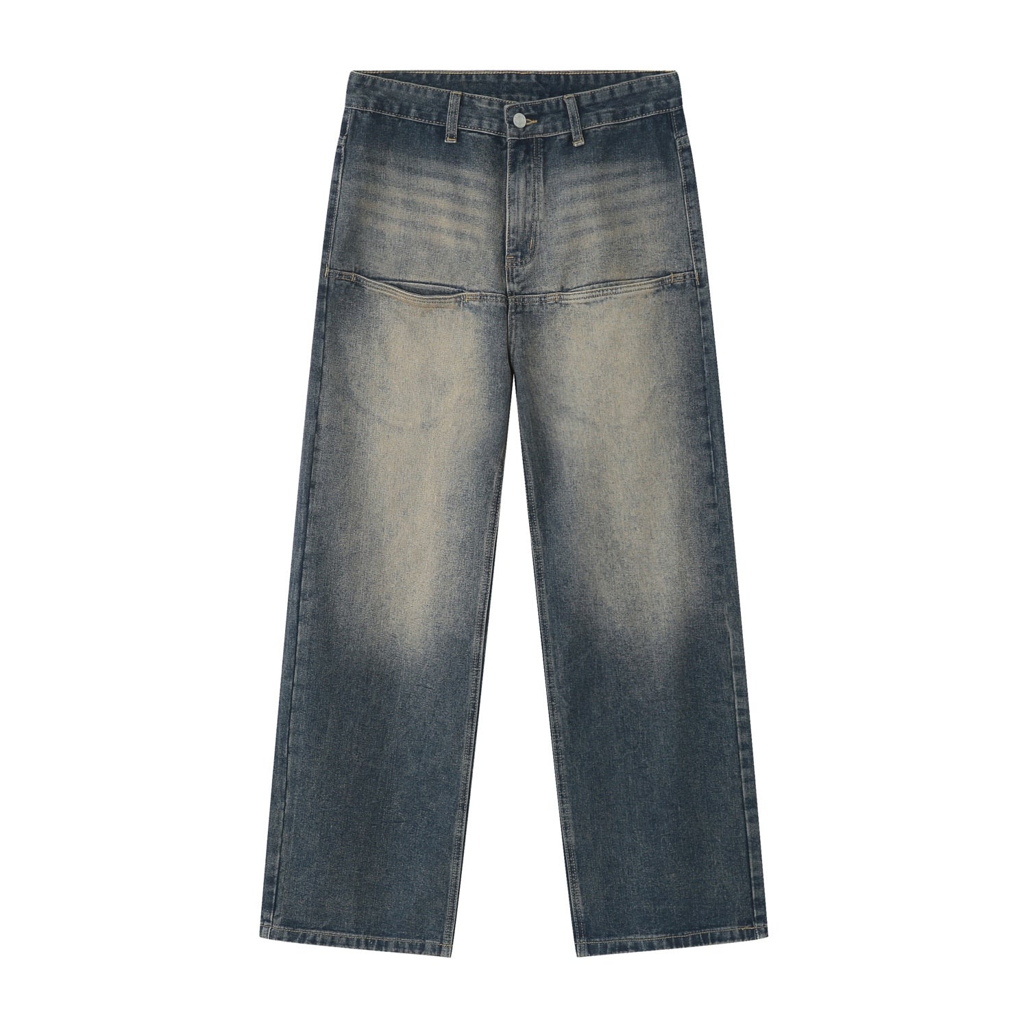 Men's Vintage High Waist Jeans