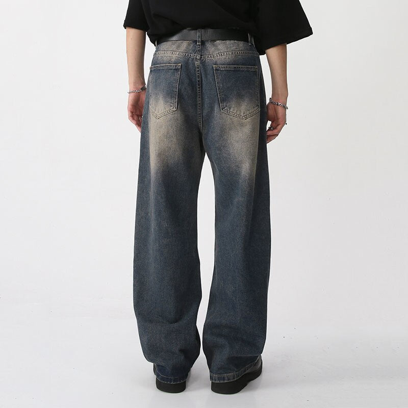 Men's Vintage High Waist Jeans