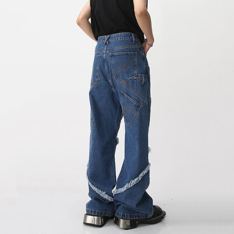 Men's Casual Denim Trousers