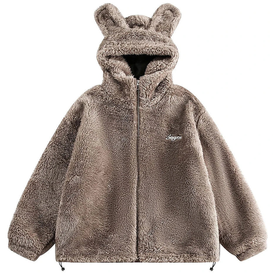 Bunny Fleece Zipper - Sustainable Fashion