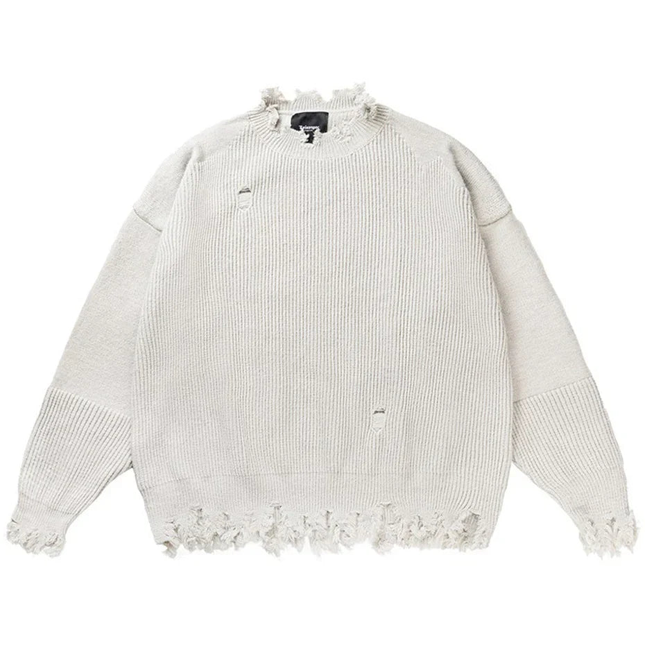 NB Knit Ripped Sweater