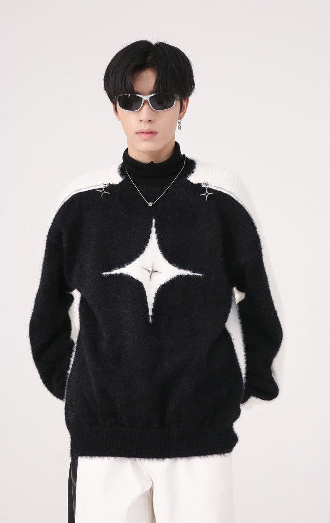 NB Star Mohair Knit Sweater