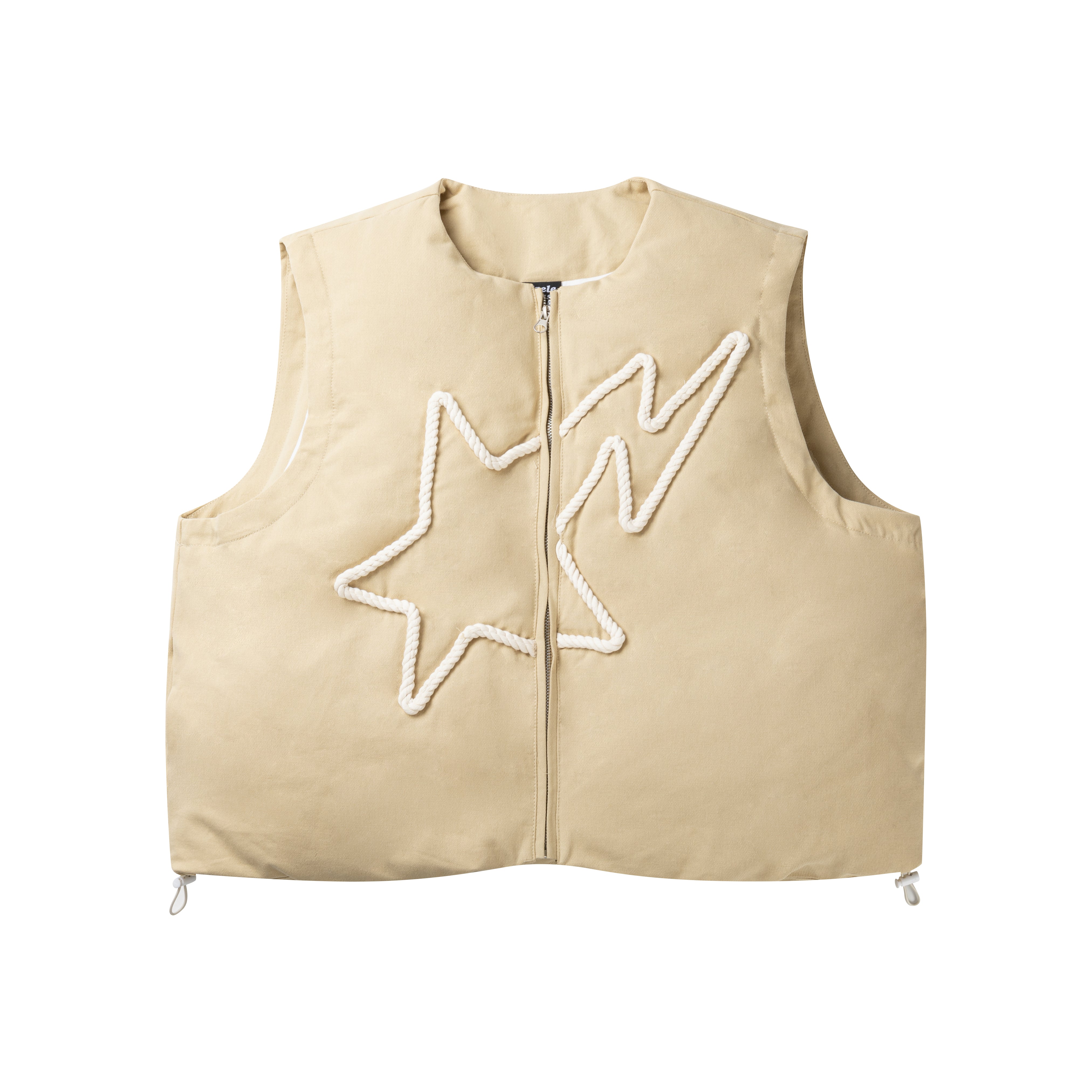 NB Star Rope Embroidered Padded Vest