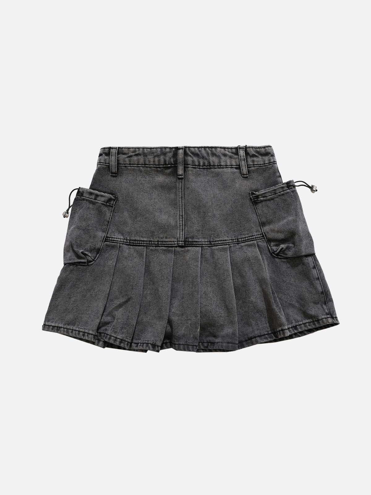 NB Fold Skirt Denim