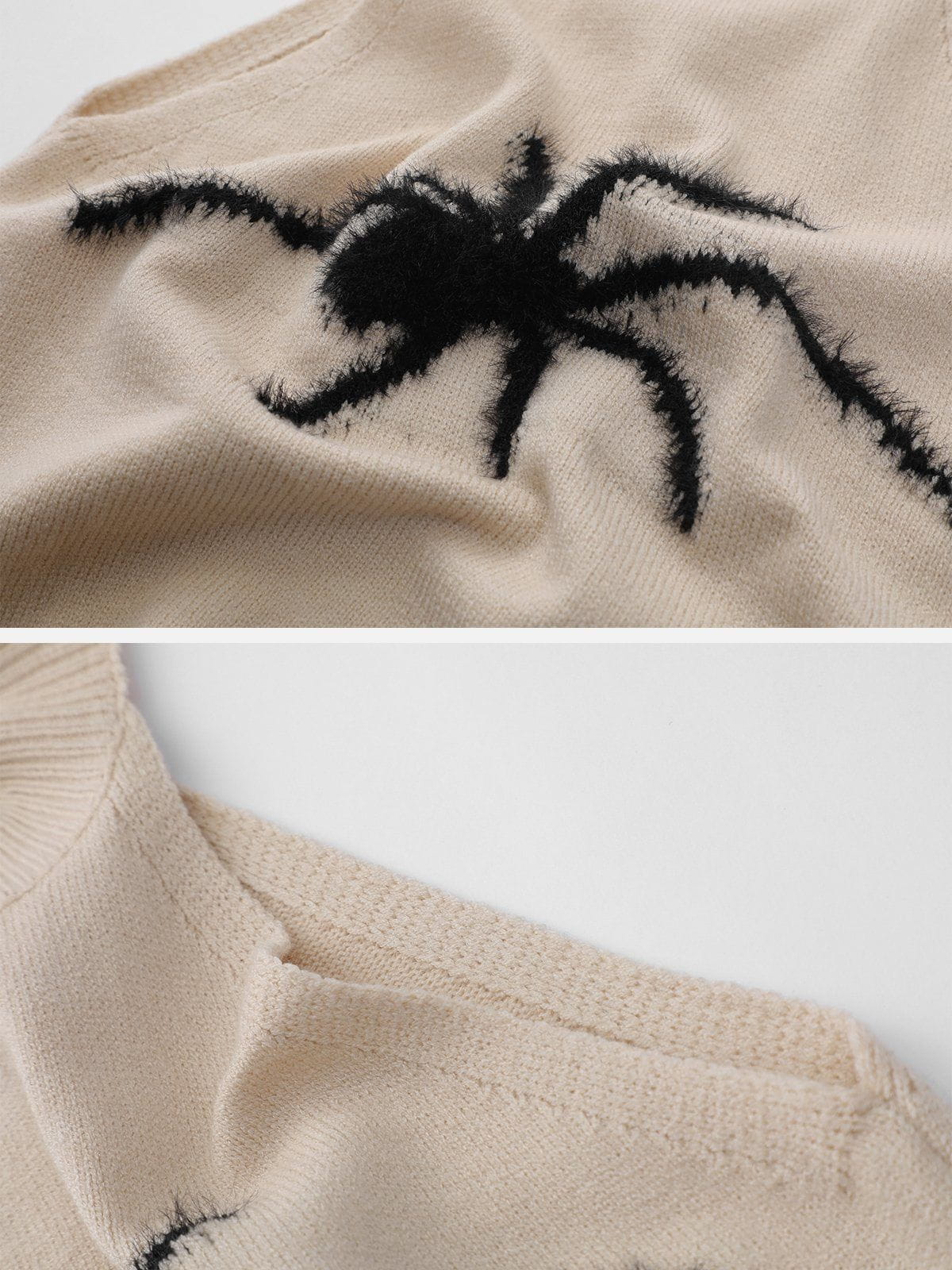 NB Spider Embroidery Knit Top