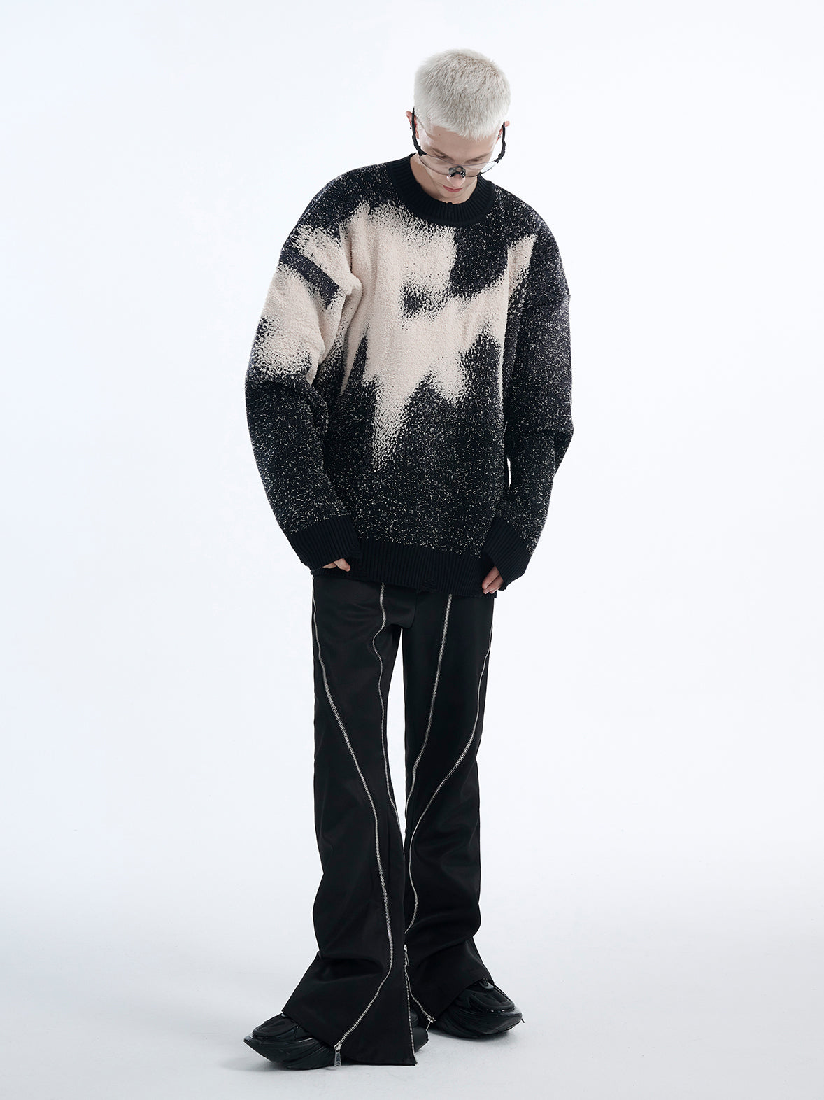 Air Layer Knit Sweater