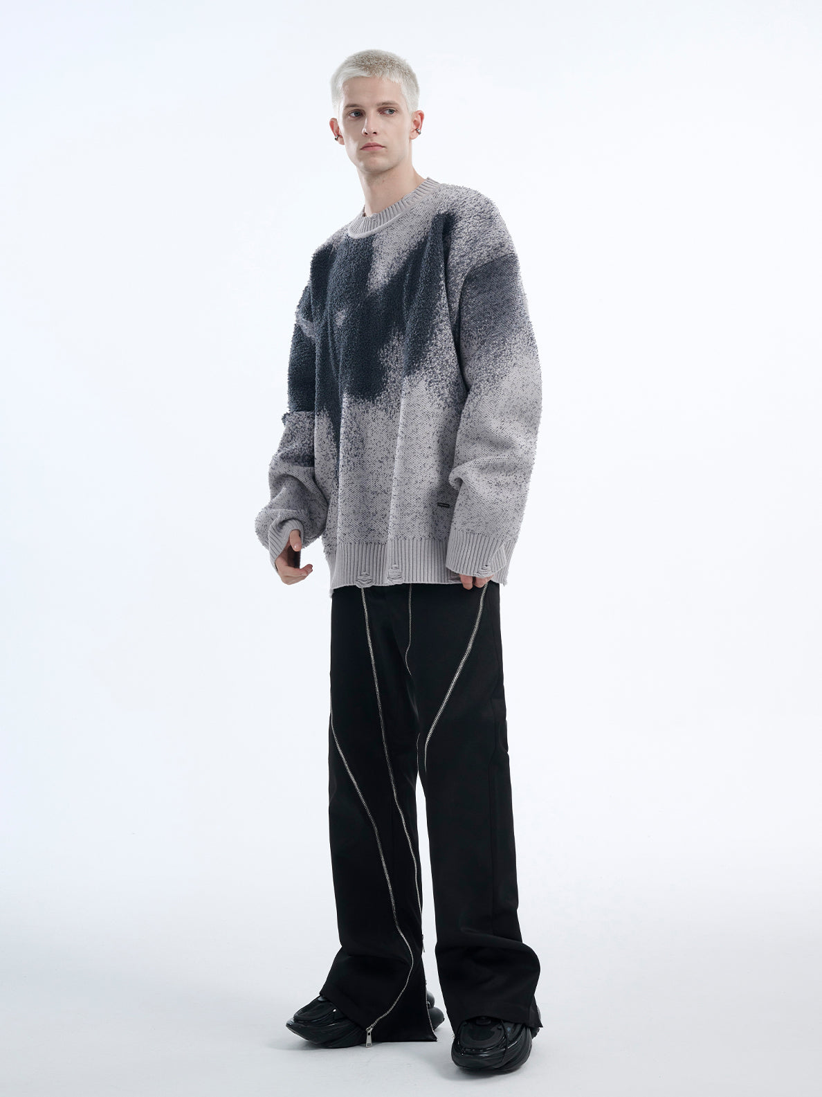 Air Layer Knit Sweater